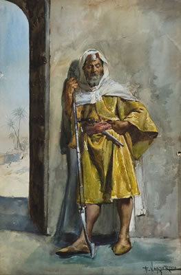 Armed at the Gate by Enrico Nardi - Auction record, sale price, and art valuation. Compare with similar artists and explore comparable artworks.