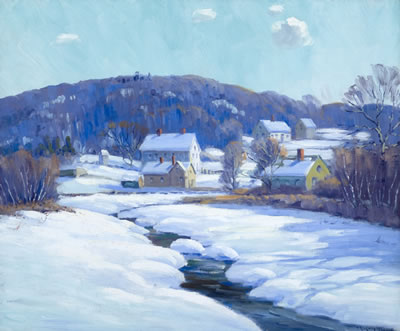 Winter Morning, Spragueville, Maine