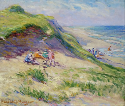 Beach with Bathers