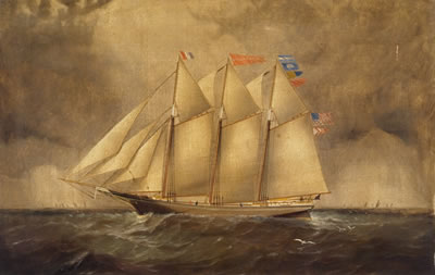 The Three-Masted Schooner Rosa Eppinger