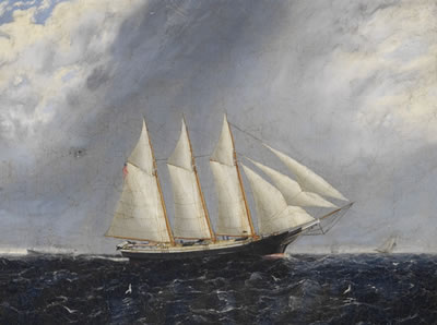 Three Masted Schooner