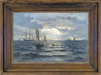 Off Elsinore Castle, Kronborg, Denmark