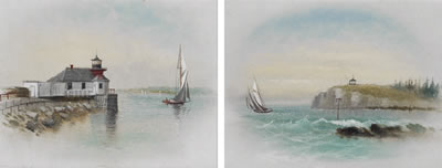 A Pair of Portland Harbor Landmarks (2)
