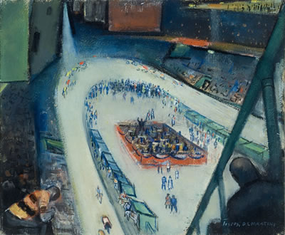 Six Day Bicycle Race, Madison Square Garden