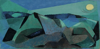 Night on Maine Coast