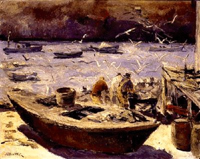 Gulls at Monhegan II