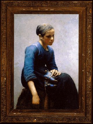 Young Woman, Concarneau by Edward Emerson Simmons - Auction record, sale price, and art valuation. Compare with similar artists and explore comparable artworks.