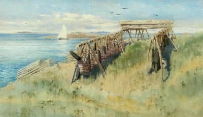 Samuel Peter Rolt Triscott - artist photo for art wanted listing (Wiscasset, ME)