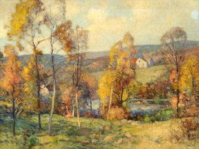 Autumn, Bank Village, New Hampshire