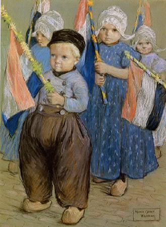 Sample artwork by Marcia Woodbury (1865 - 1913), known for figure, portrait, and genre painting - View similar artists and auction records