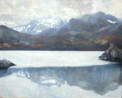 In Mountain Lake by Charles Cerny - Auction record, sale price, and art valuation. Compare with similar artists and explore comparable artworks.