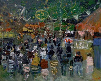 La fête foraine by Alain Mathiot - Auction record, sale price, and art valuation. Compare with similar artists and explore comparable artworks.