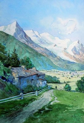 Le Mont-Blanc, Chamonix. by Emile Appay - Auction record, sale price, and art valuation. Compare with similar artists and explore comparable artworks.