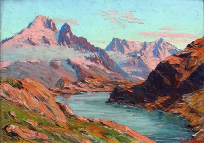 Lac Blanc . by Étienne Bovier-Lapierre - Auction record, sale price, and art valuation. Compare with similar artists and explore comparable artworks.