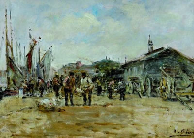 Sample artwork by Charles Pecrus (1826 - 1907), known for landscape, marine, and portrait painting - View similar artists and auction records