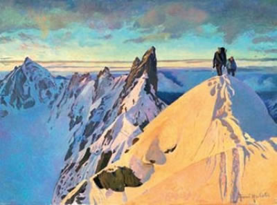 L'arrivée au sommet