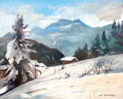 Le Mont Blanc vu du Bettex - Saint Gervais