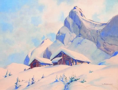 Chalets en haute montagne