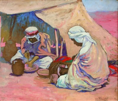 Campement en Afrique du Nord