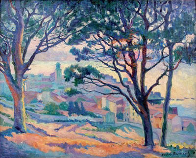 Saint-Tropez vu à travers les arbres by Carlos Reymond - Auction record, sale price, and art valuation. Compare with similar artists and explore comparable artworks.