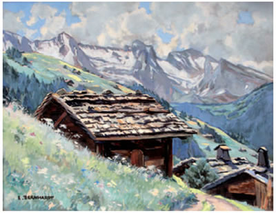 Chalets en haute montagne
