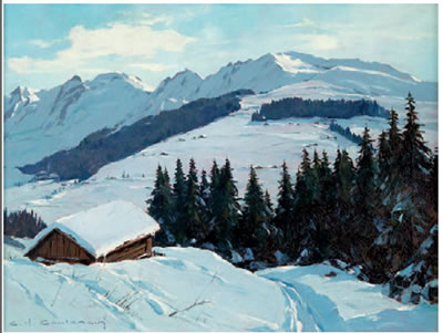 Hiver à la Clusaz