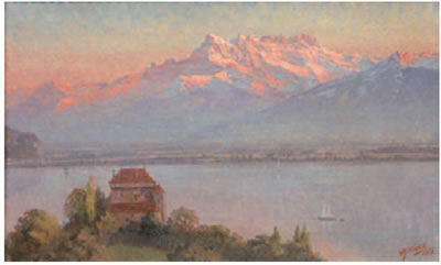 Château du Catelard Montreux, 1912.