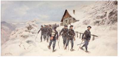 21e régiment de chasseurs Alpins en manoeuvre by Pierre Comba - Auction record, sale price, and art valuation. Compare with similar artists and explore comparable artworks.