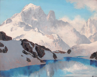 Lac de montagne