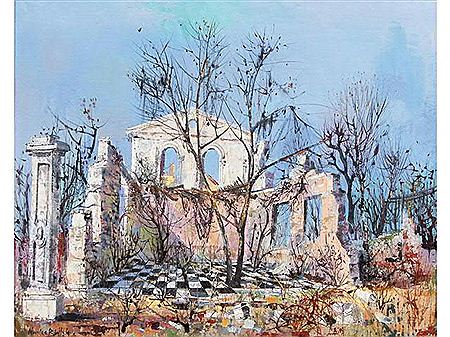 "Le jardin de Sèvres" ou "La maison abandonnée" by Maurice Armand Buffet - Auction record, sale price, and art valuation. Compare with similar artists and explore comparable artworks.