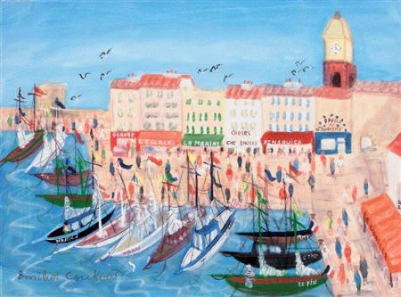 Sample artwork by Emilios Coukidis (Born 1931), known for painting - View similar artists and auction records