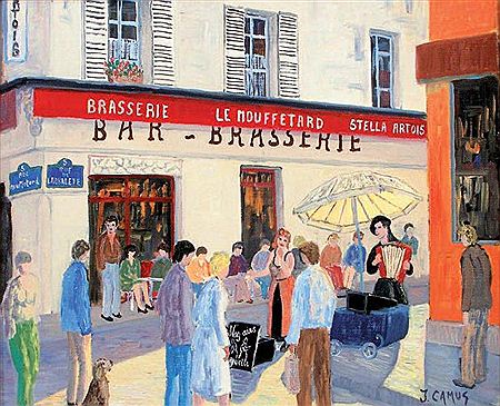 "Rue Mouffetard, chanteurs des rues"