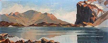 Le lac de l'Eychauda
