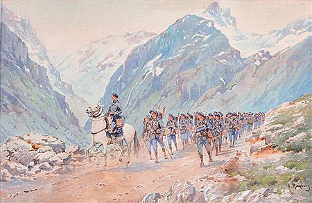 Patrouille à la Meije by Louis Rambaud - Auction record, sale price, and art valuation. Compare with similar artists and explore comparable artworks.