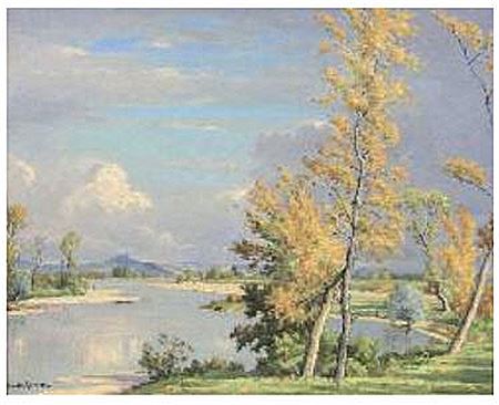 Bords de Loire by Claude Rameau - Auction record, sale price, and art valuation. Compare with similar artists and explore comparable artworks.