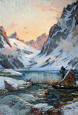 Le lac de Gaube.