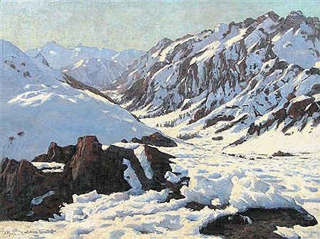 Paysage de neige.
