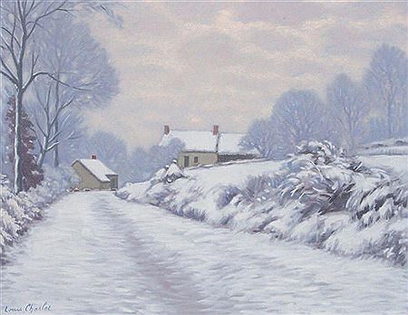 Paysage enneigé