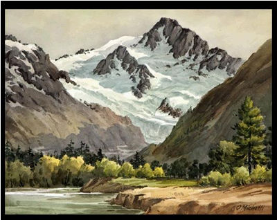 Byron Glacier Alaska