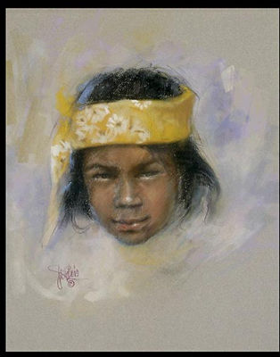 PORTRAIT OF AN INDIAN CHILD by Jess Dubois - Auction record, sale price, and art valuation. Compare with similar artists and explore comparable artworks.