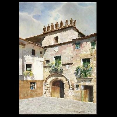 A Mediterranean Courtyard by Ralph Ledesma - Auction record, sale price, and art valuation. Compare with similar artists and explore comparable artworks.