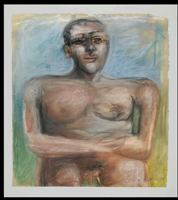 Male Nude, 1989.