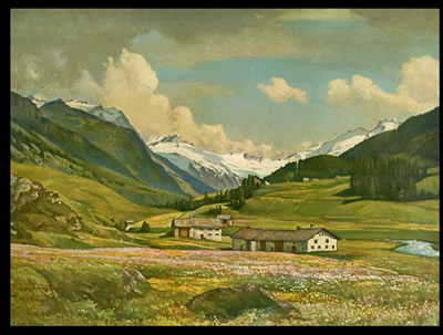 Alpine Mountain Landscape