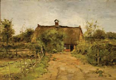 Landscape with Barn