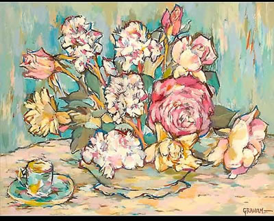 "Bouquet and Demitasse"