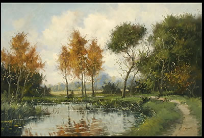 "Path by the Lake"