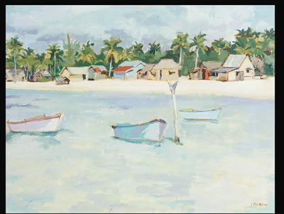 "View of the Cabana's"