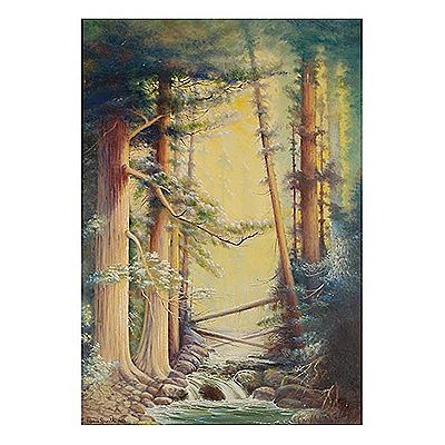 "Redwoods, 1928" by Edna Gamble - Auction record, sale price, and art valuation. Compare with similar artists and explore comparable artworks.