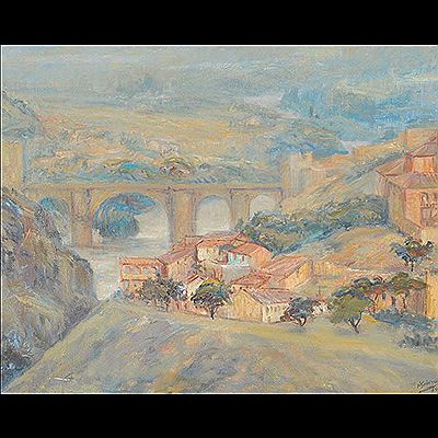 "View of Aquaduct"