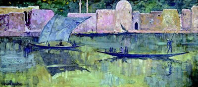 African Village, 1970 by Olga Chaganian - Auction record, sale price, and art valuation. Compare with similar artists and explore comparable artworks.
